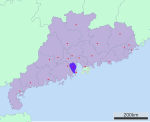 Guangdong subdivisions - Zhongshan